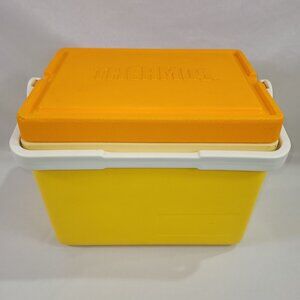 Thermos Sunpacker Vintage Hard Plastic Food Drink Cooler